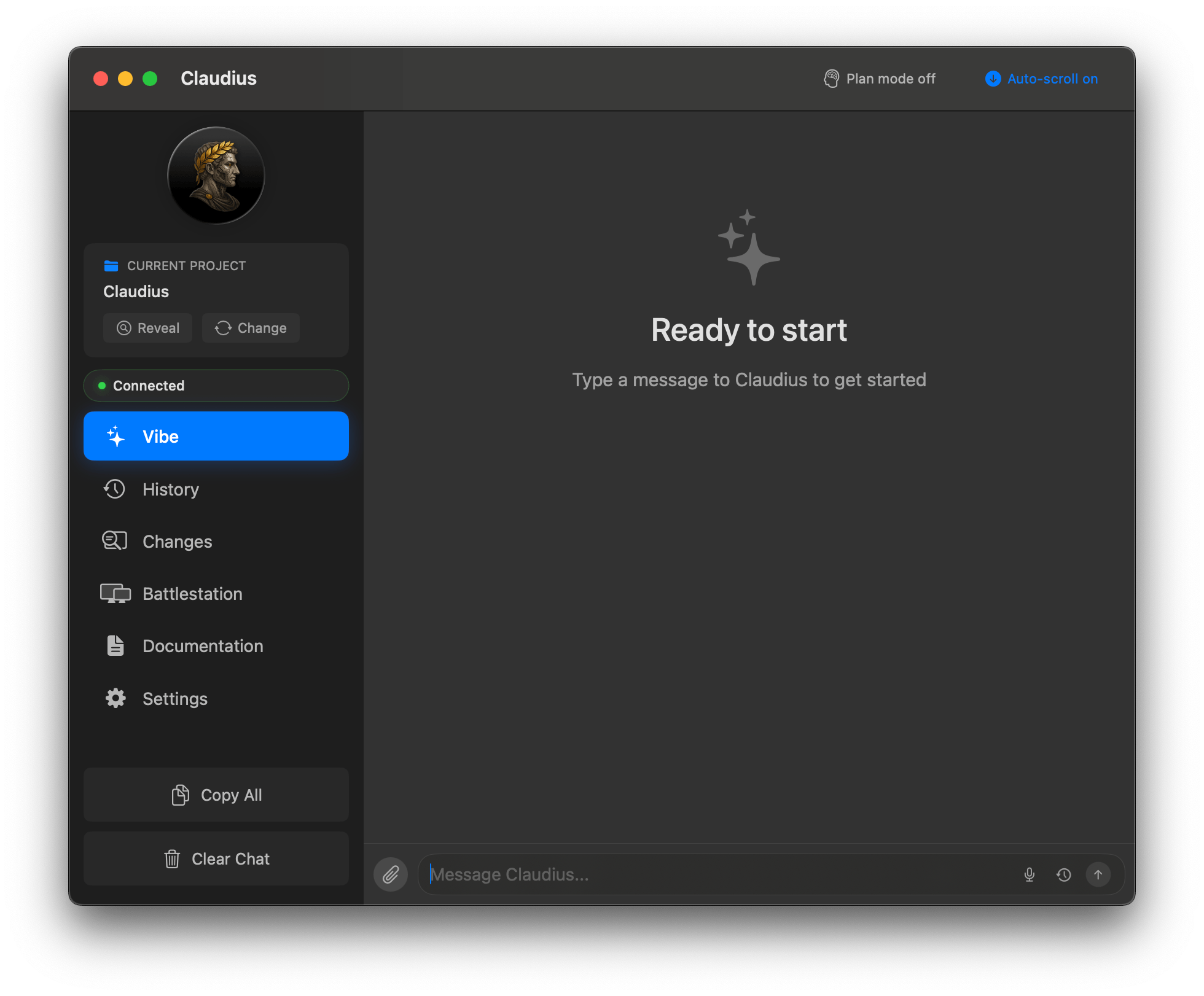 Dark mode preview